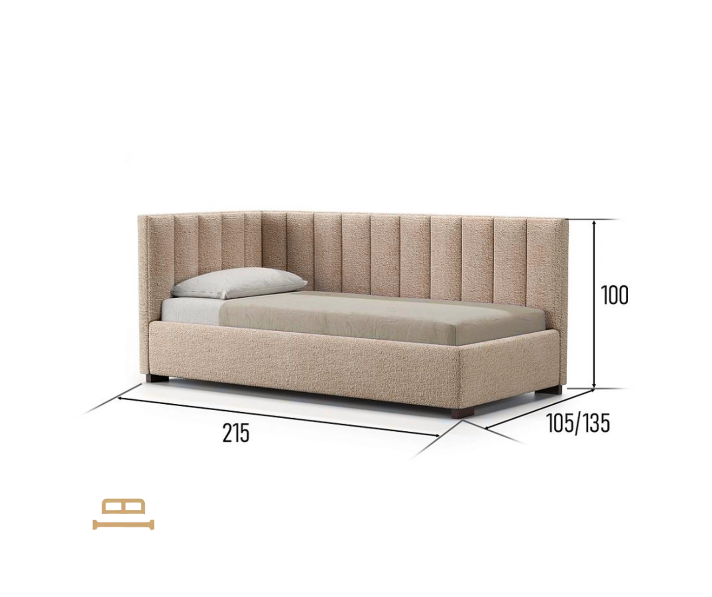 Vaikiška lova Minty Tart