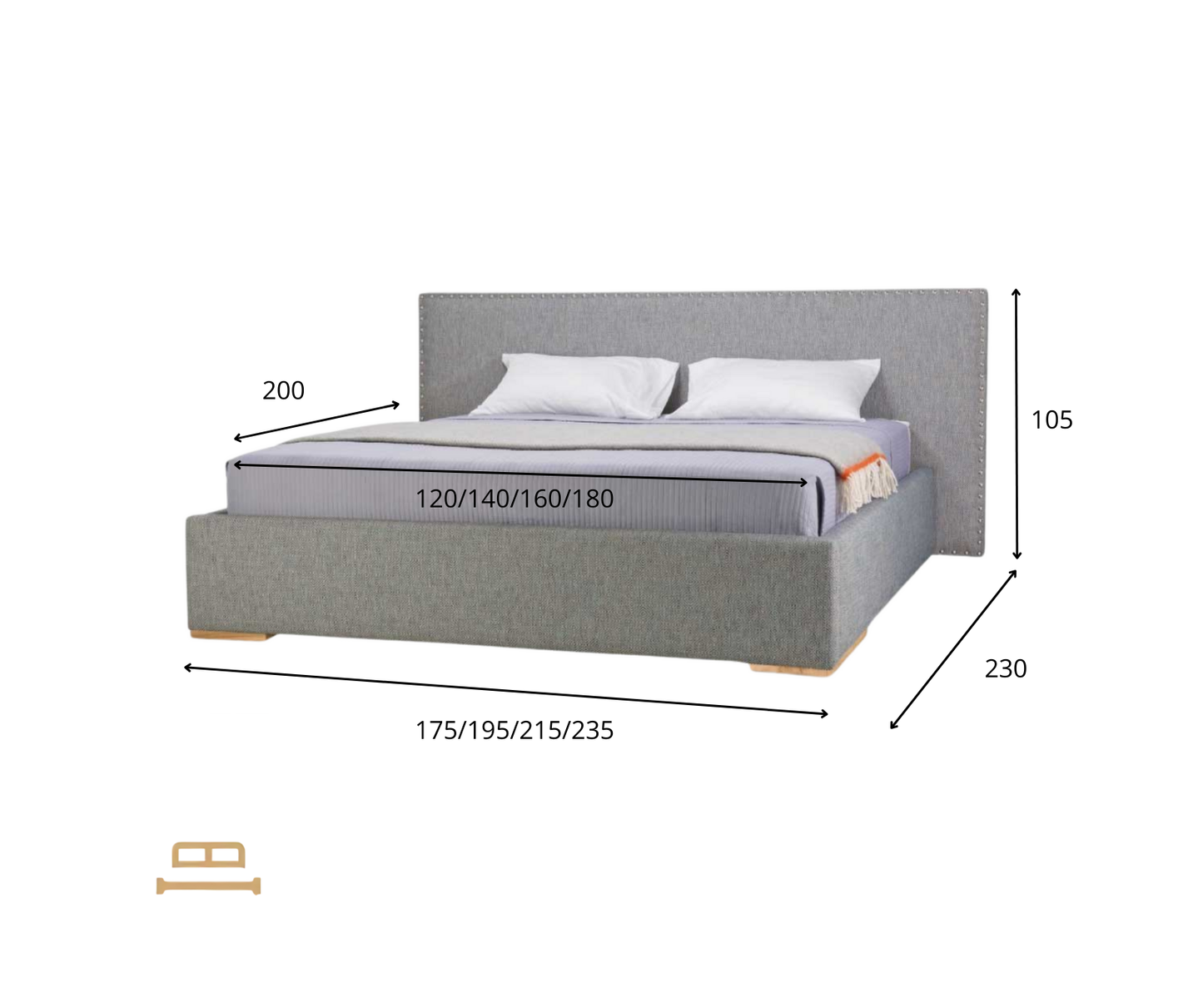 Rovena kaheinimesevoodi