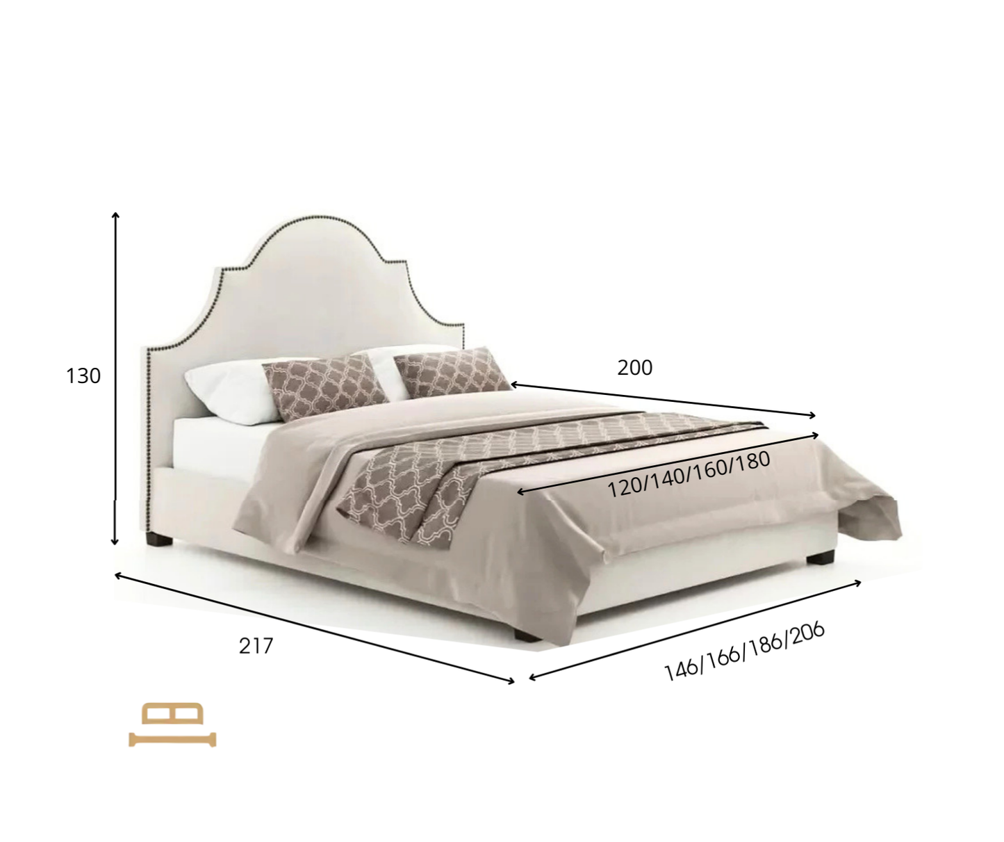 Двойная кровать Ариана