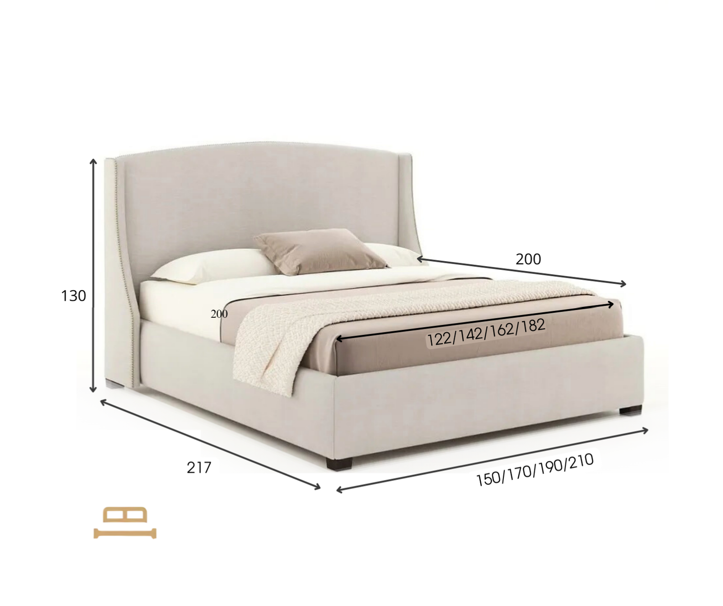 Scarlett Kingsize voodi