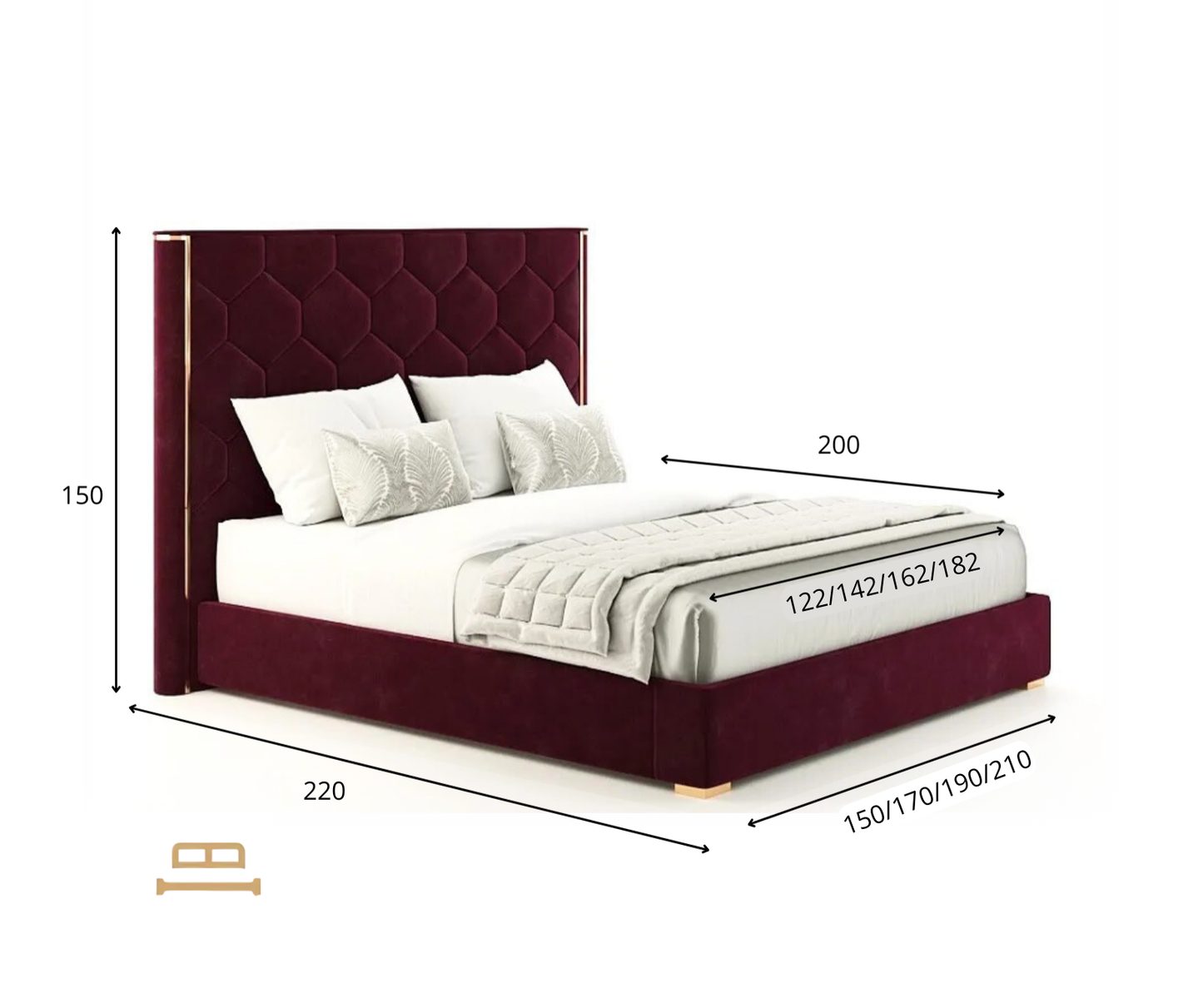 Daphne fabric shelter bed