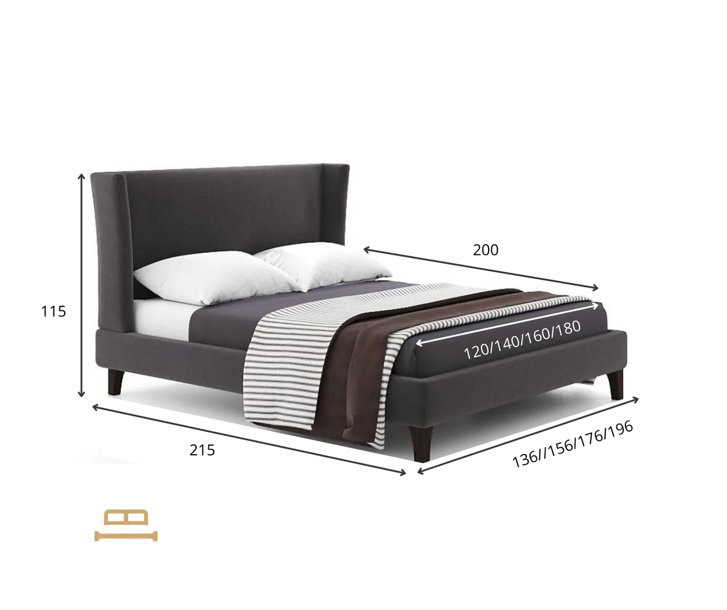 Gunaras augstas galvas klāja gulta