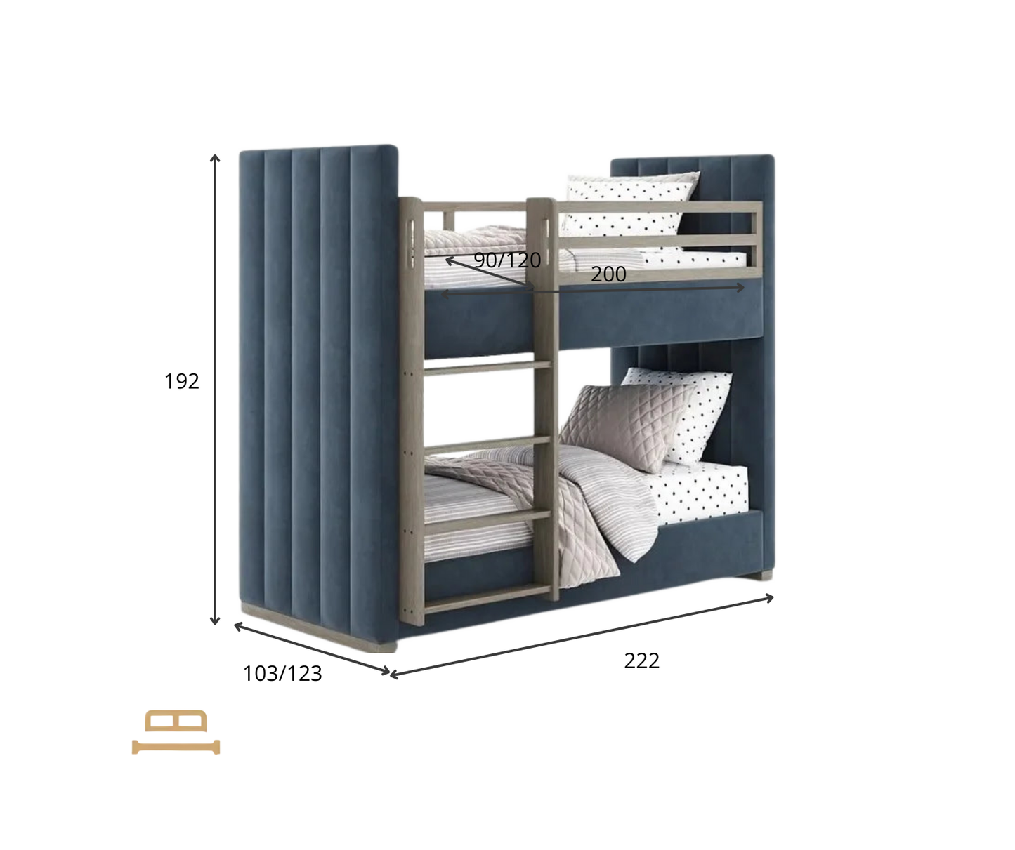 Paolo divstāvu gulta