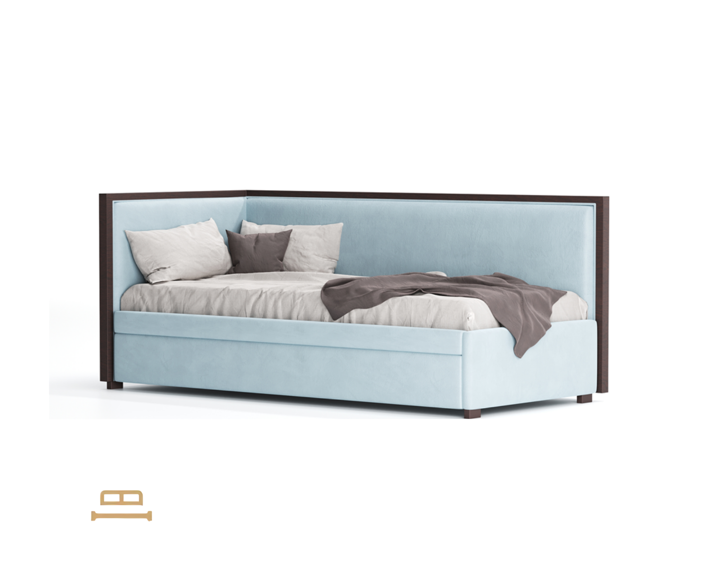 Nuvola daybed ar glabāšanu