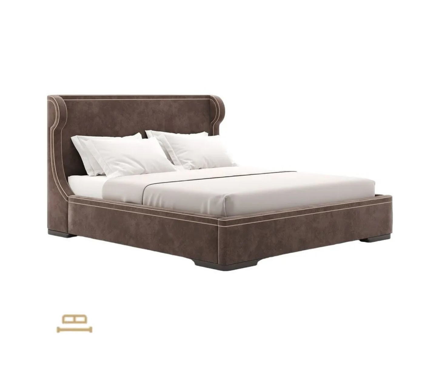 Angela aukšta galvūgalio lova