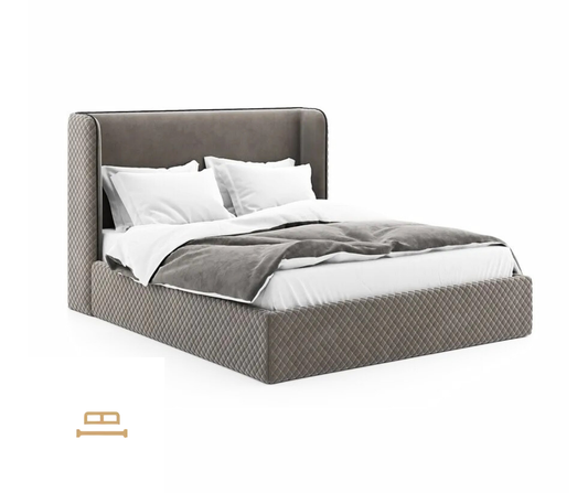 Aldo High Headboard Bed