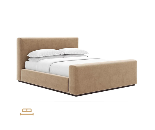 Margot high footboard bed