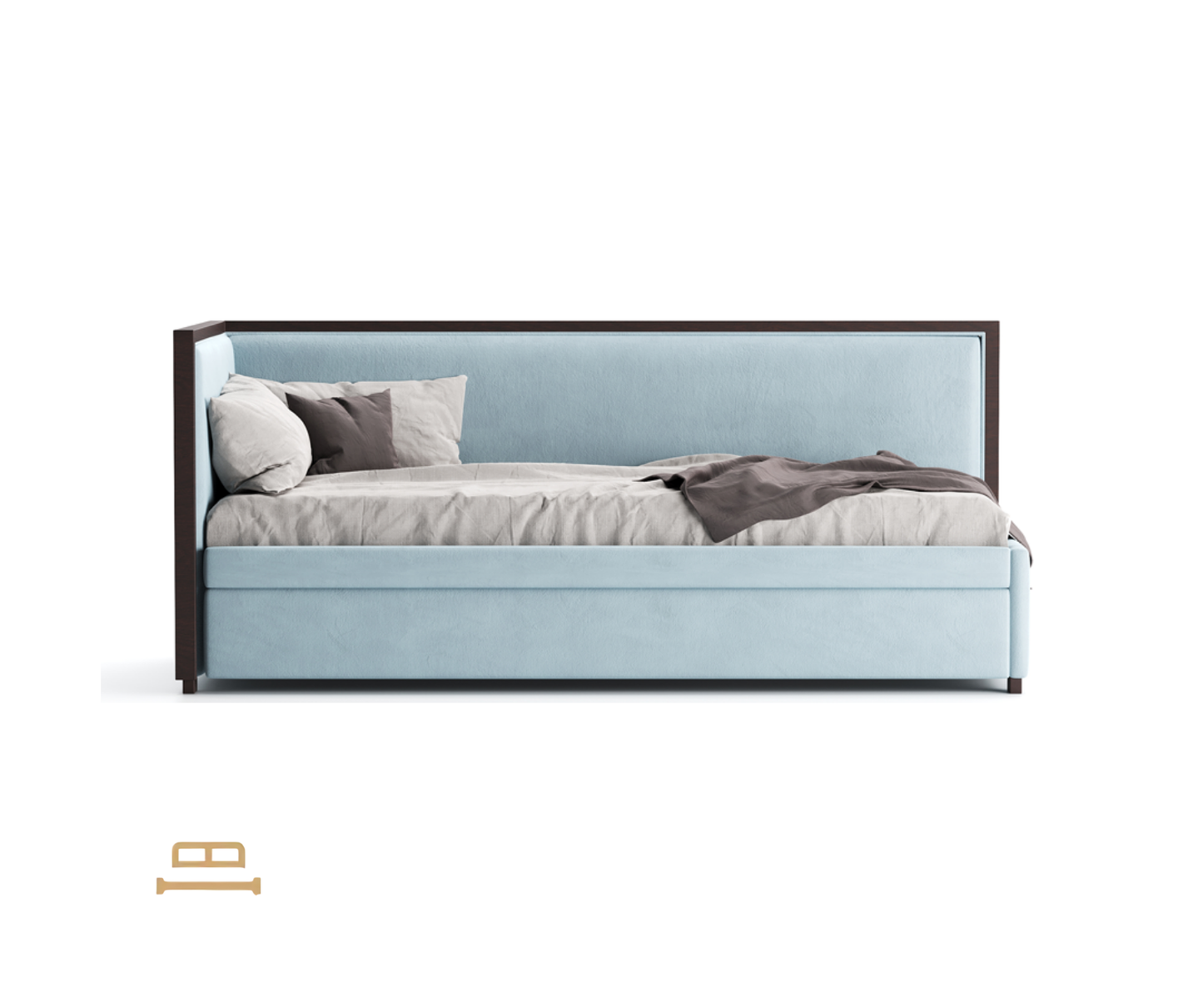 Nuvola daybed ar glabāšanu