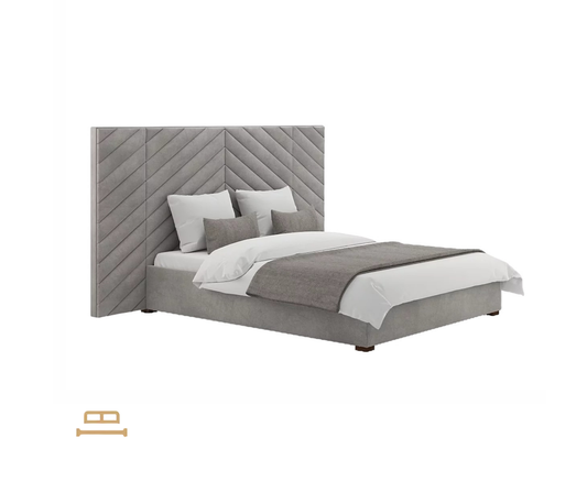 Annika large headboard bed