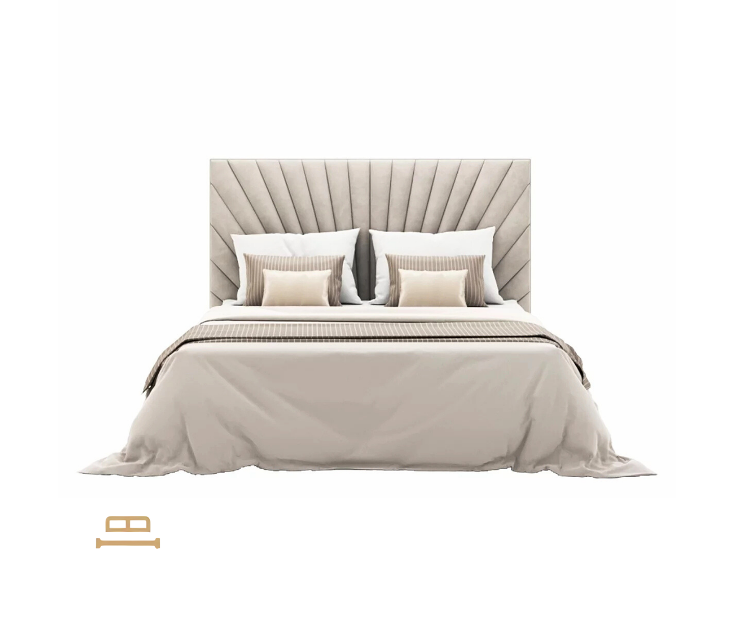 Lucia kõrge pealaua voodi