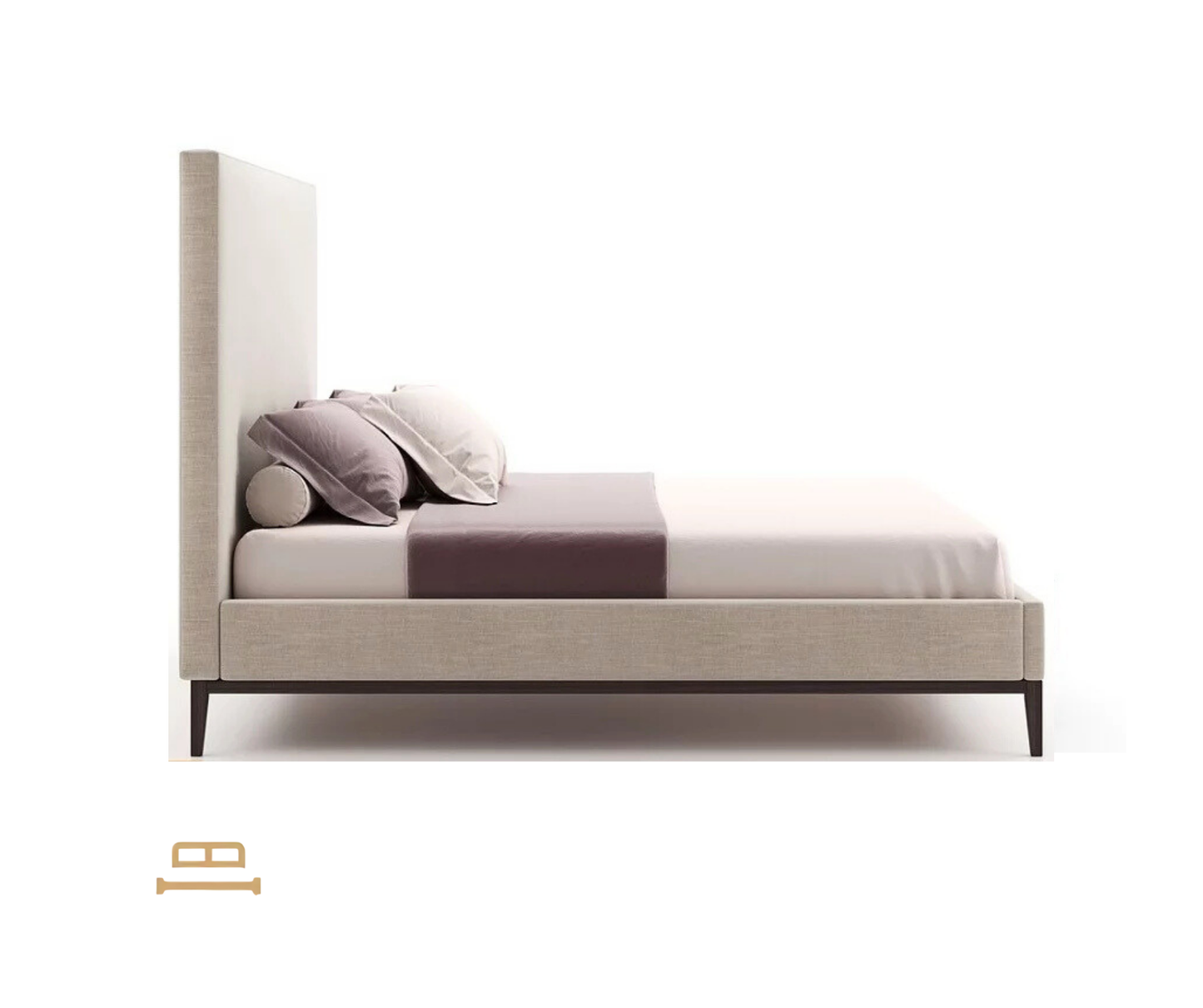 „Amelia“ aukštos galvūgalio lova