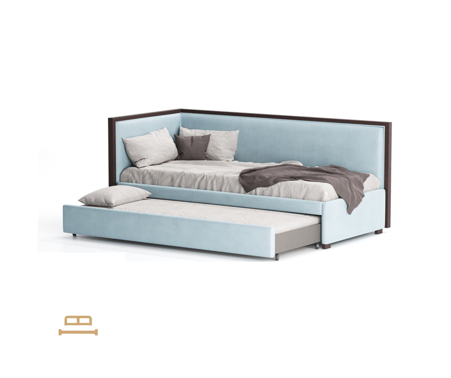 Nuvola daybed ar glabāšanu