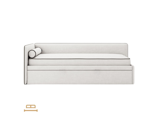 Berta gultiņa ar vienu pusi