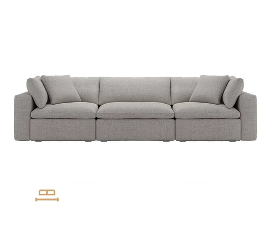 ARI kolme kohaga modulaarse ladustamise diivani