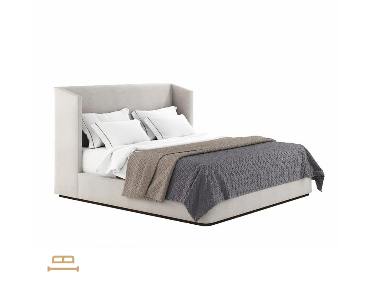 „Luna“ aukštos galvūgalio lova