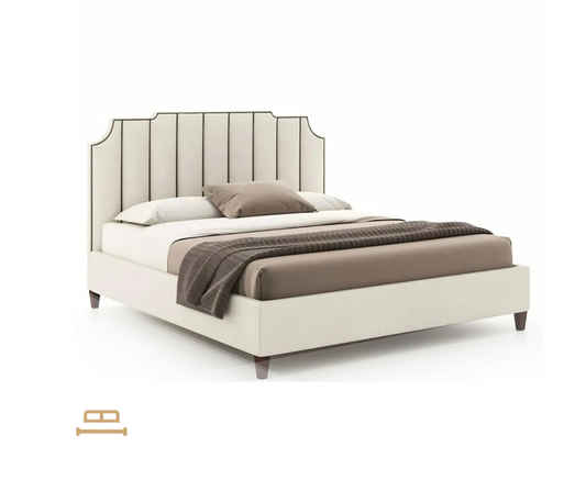 Gabriella vertical headboard bed