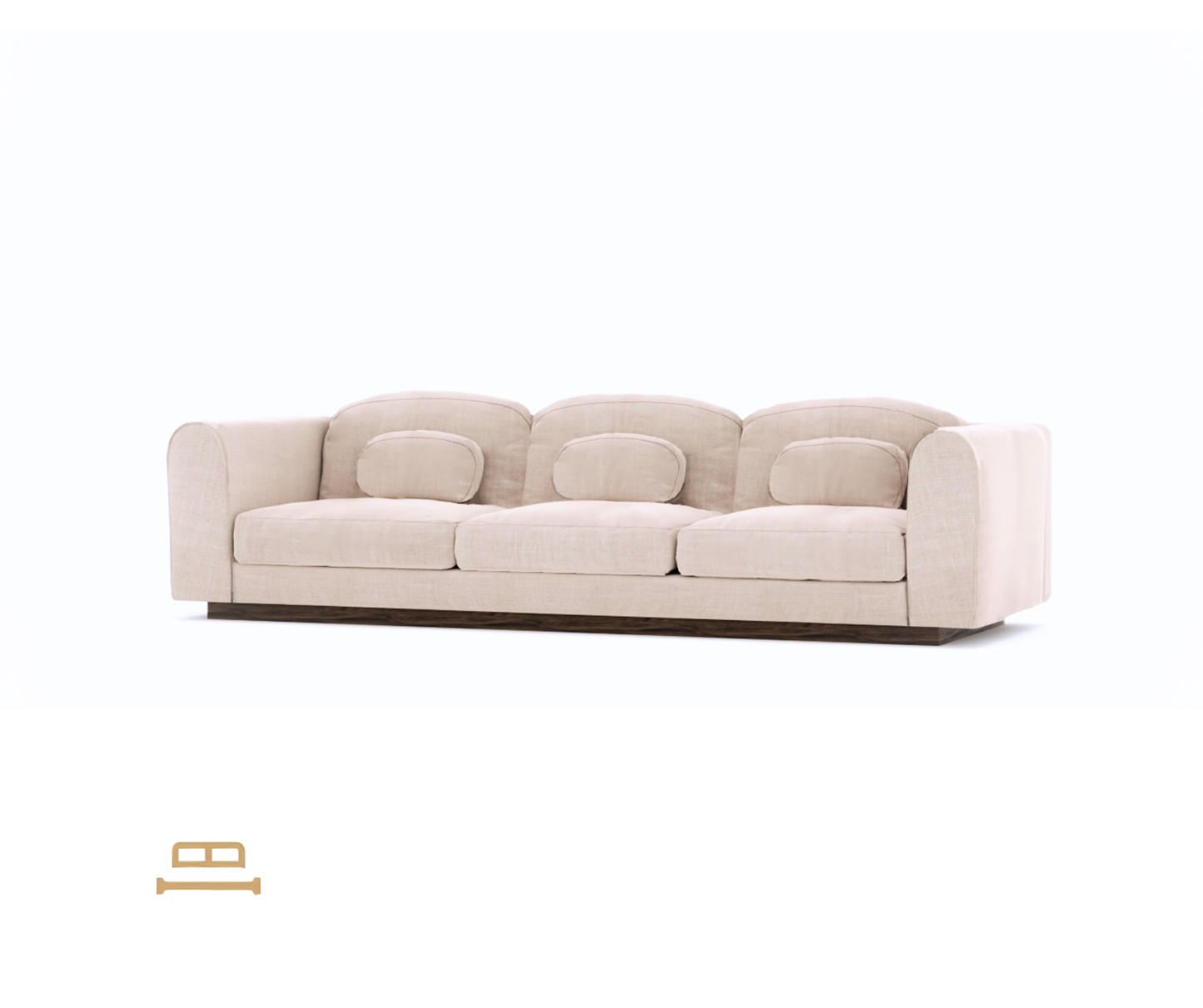 Lumi 3-vietė sofa